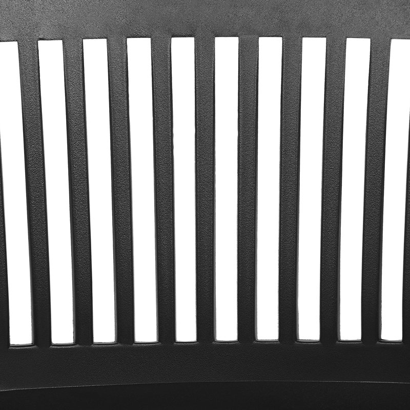 Pringle 44cm H Slat Back Armchair, Black