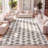 Taos Moroccan Triangle Geometric Cream/Gray Rug-765134150
