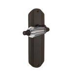 Deco Plate Privacy (Bed & Bath) with Parlour Lever