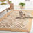 Melanda Natural Fiber Flat Weave Jute Pile Rug-1983985089