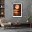 Nature Inspired Full Moon by  - Picture Frame Painting on Paper-81387522