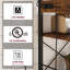 90 cm W Iron Shelving Unit-1909482377