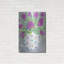 Art mural en métal «Polka Dot Mauve» par Estelle Grengs, Luxe-101667226