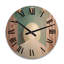 Horloge murale géométrique abstraite-223593949