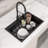 33'' L Single Bowl Quartz Kitchen Sink