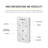 HIRO Control Remote w/ WiFi for 36-in Cabana Ceiling Fan
