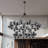 Seina 60 - Light Dimmable Chandelier Living Room Chandelier Wagon Wheel Chandelier Modern Farmhouse Chandelier
