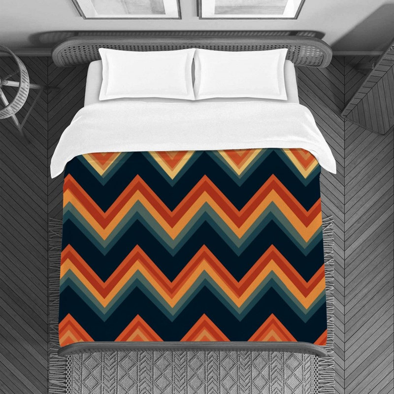Housse de couette Jadiyah, Housse de couette pour lit simple