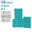 Ensemble de serviettes 18 pièces Josann Franklin-1349758446