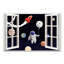 «Parramatta Astronaut In Space Window», art sur toile-2057039935