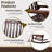Wooden Rocking Chair with High Backrest and Wide Seat-942980445
