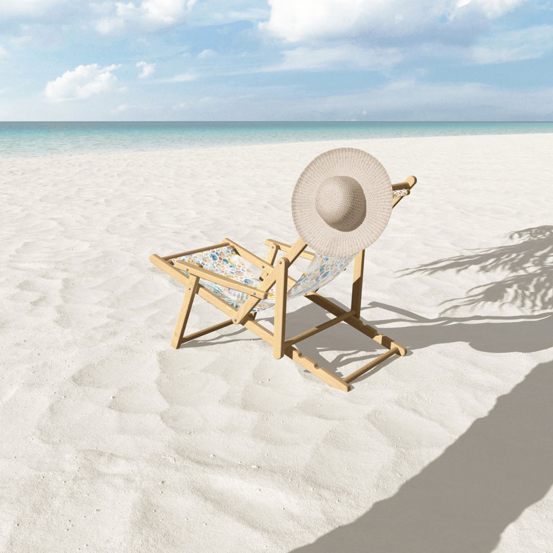 Chaise de plage inclinable Jacqueline