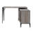 Zakwani 48" Gray  Writing Desk-905982076