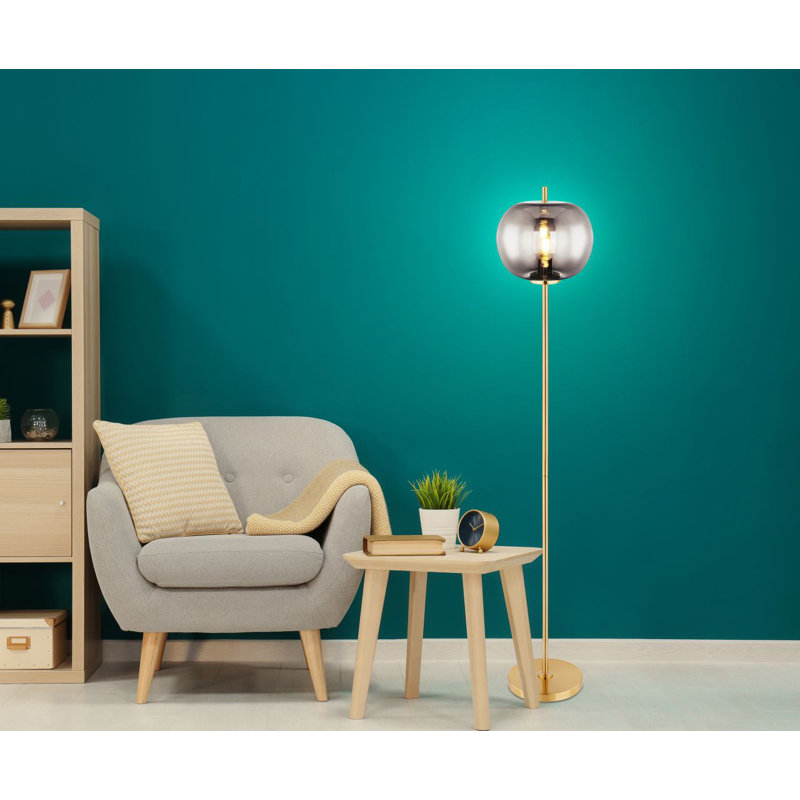 160 Cm Extraordinary Floor Lamp Blacky I