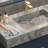 Simple modern smart bathroom cabinet
