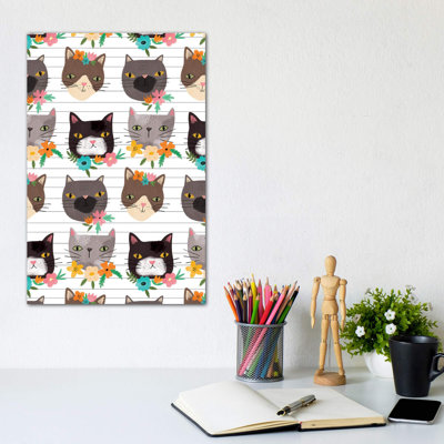 " Everyday Feline Foliage " by Lisa Barlow