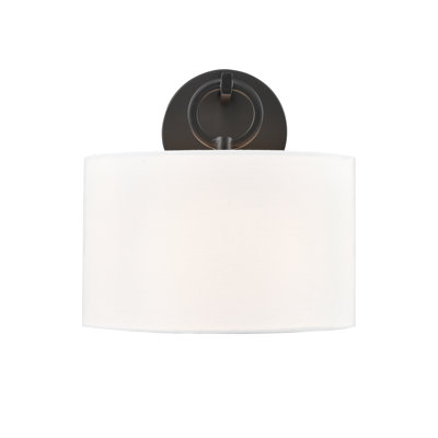 Grande applique à bras en acier 9,6 po Karnesia