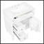 Meuble-lavabo autoportant de 30 pouces avec lavabo en céramique, tiroir rabattable et tablette réglable pour les salles de bain modernes-558584064