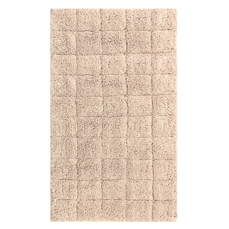 Tapis pour salle de bain Kelbie, L 17 po x L 24 po, Naturel