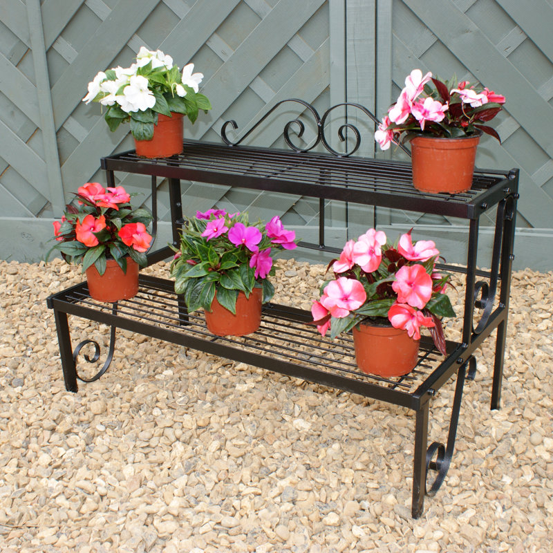 Brecht Metal Plant Stand