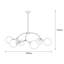 Quintin 6 - Light Unique/Statement Chandelier