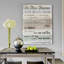 «In This House», art textuel sur toile tendue-29146563