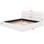 Lit plateforme tapissier Elegant-1219482728