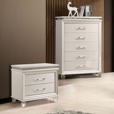 Belliveau Solid Wood Piece Bedroom Set