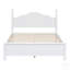 Structure de lit plateforme en bois avec style rétro, support de lattes en bois et fabrication en pin robuste pour un sommeil confortable-2005742410-2005742409