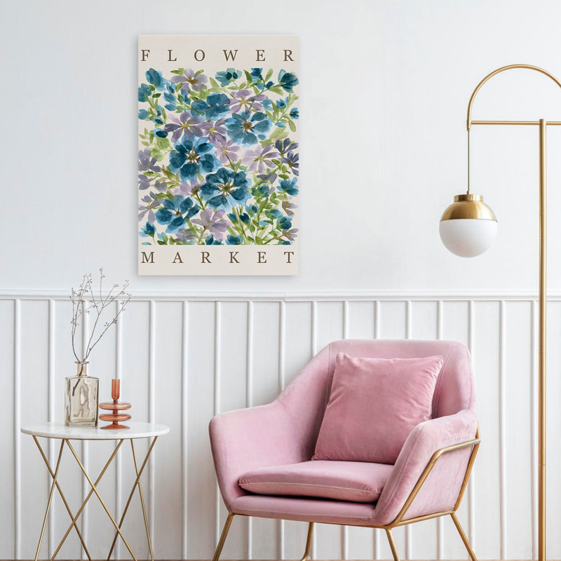 Affiche contemporaine et décontractée, H 24 po x l 16 po