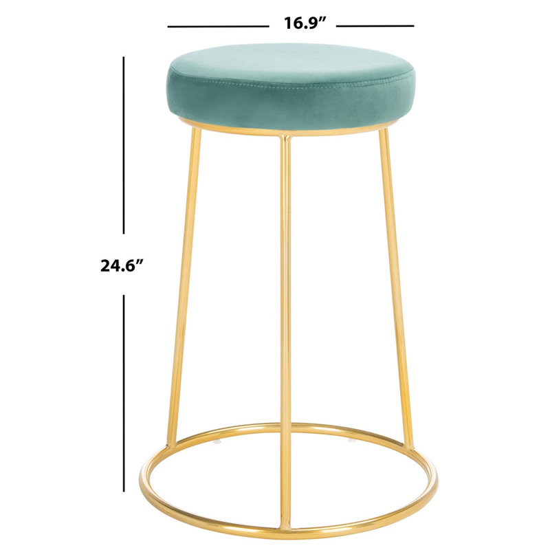 Tabouret de comptoir 25 po, Vert