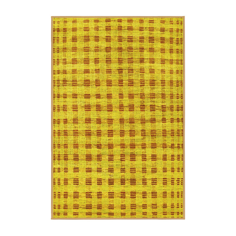 Havener Performance Checkered Indoor Rug, Rectangle 2' x 3'