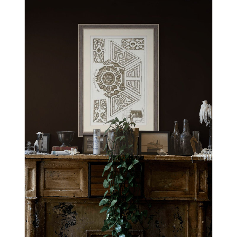 A Garden Design 5 Print by Studio L57 Nouvelle, 41.25" H x 28.25" W
