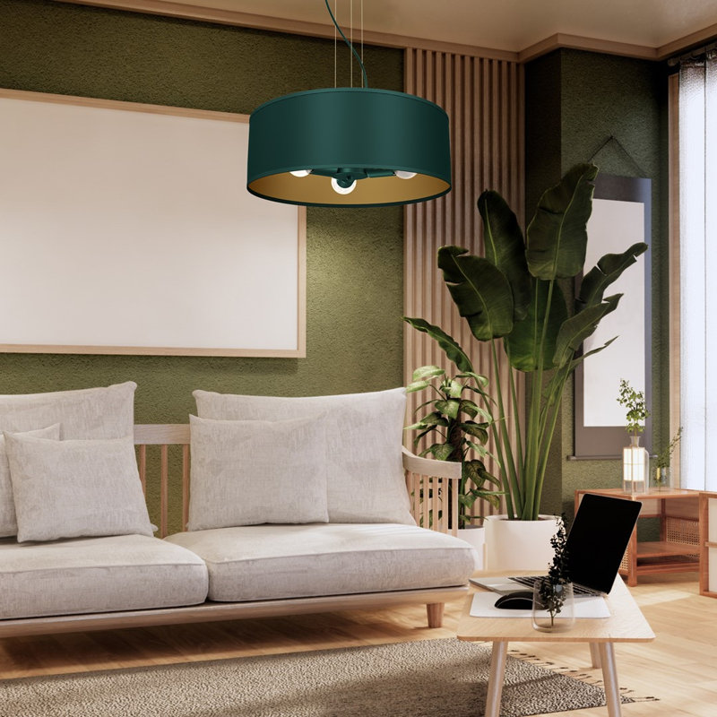 Delran 3 - Light Green Pendant
