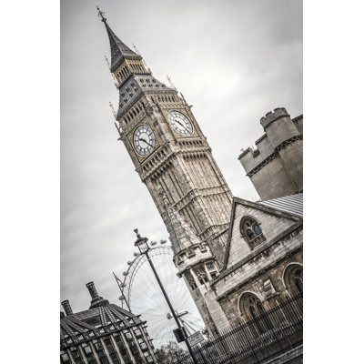 Big Ben, London - Wrapped Canvas Print