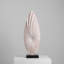 Ornements de sculpture sur bois blanc abstrait