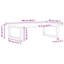 Acacia Wood Bracket Shelf-1706510018