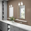 Barre d'éclairage de salle de bain à intensité variable 2 lumières Wilczek-27065956