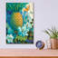 Art mural en verre Red Pinel Studio® par David Galchutt-1628497940