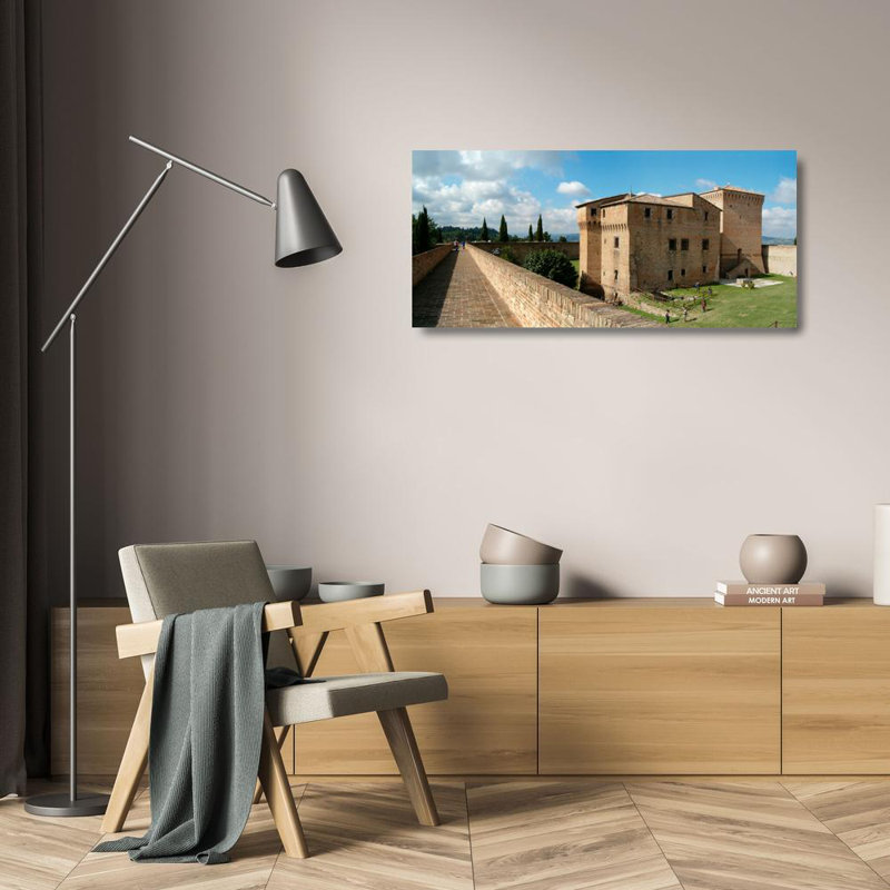 Rocca Malatestiana, Italie, H 11 po x l 24 po