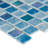 Montessa Coastal Reflection x 12 in. x 12 in. Glossy Glass Mosaic Floor and Wall Tile