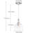 Laba 3 - Light Teardrop Pendant