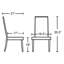 Chaise Parson rembourrée en similicuir de style urbain Urban, ensemble de 2-1646703993