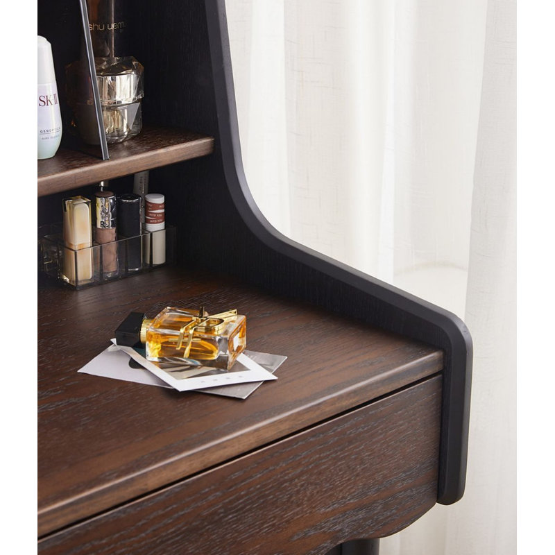 Petite commode moderne noire simple