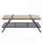 Gray Finish Coffee Table