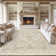 Medallion Non Slip Washable Rug(Cream)
