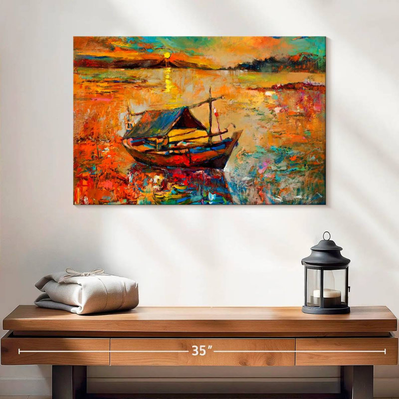 Senne Boat, 16" H x 24" W