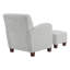 Fauteuil club avec repose-pieds 29,25 po Kaelan-454837714