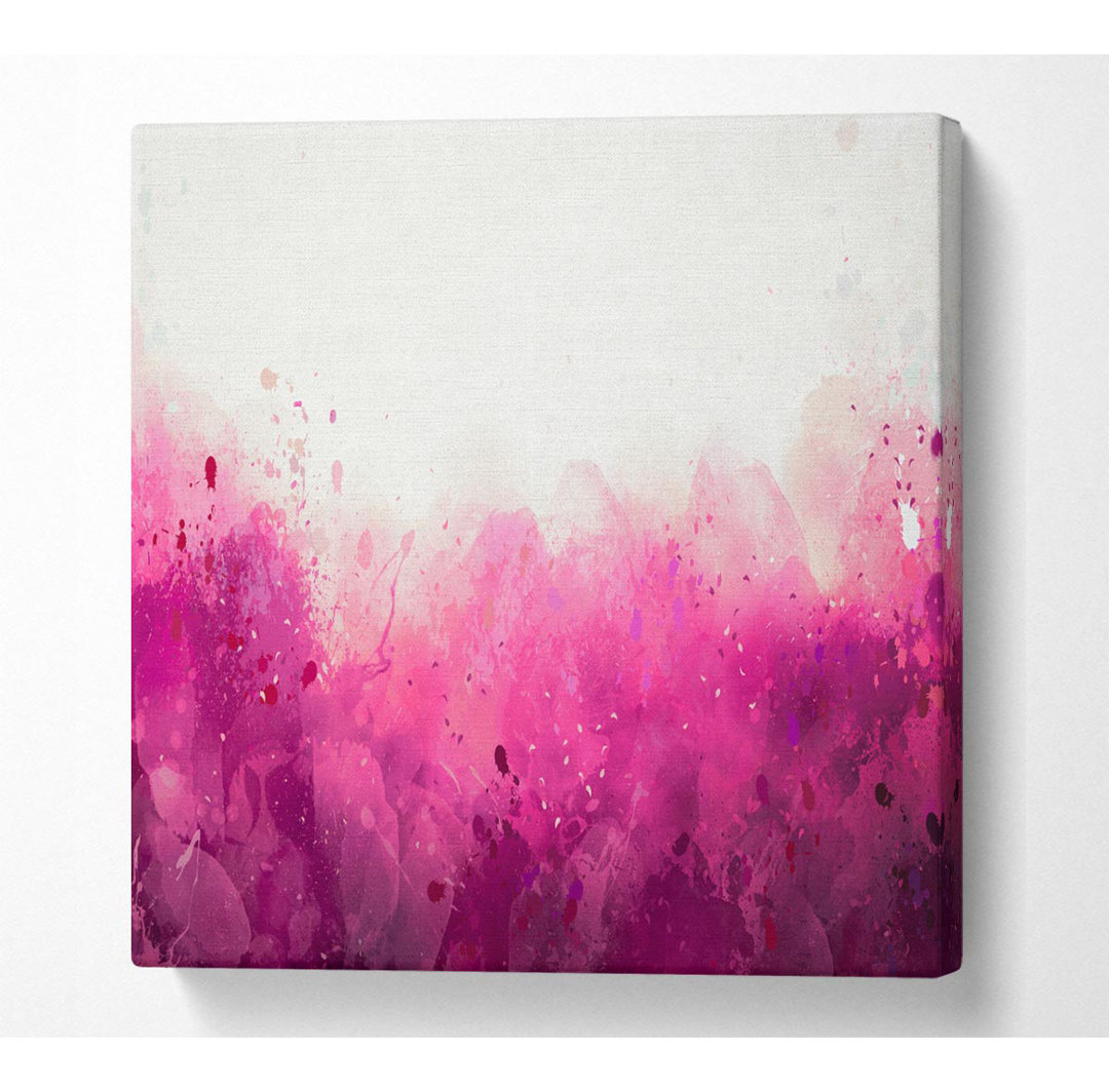 Pink Blushes Of Colour - Kunstdrucke auf Leinwand - Wrapped Canvas