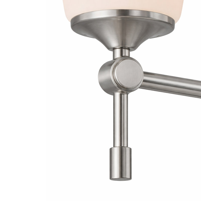 Lavabo / vasque 2 lumières Fusion - Nickel brossé Fusion - Fusion, Nickel brossé, 2